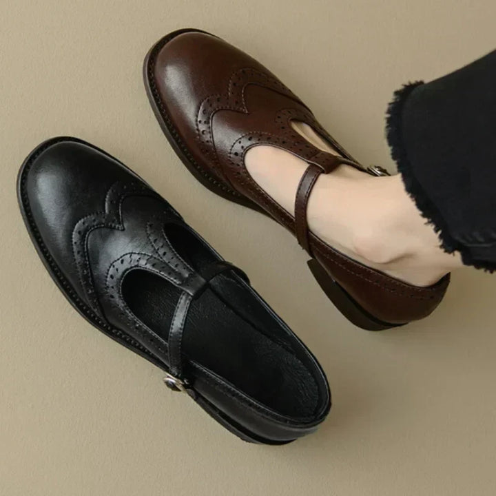Peyton | Elegant T-Strap Mary Janes