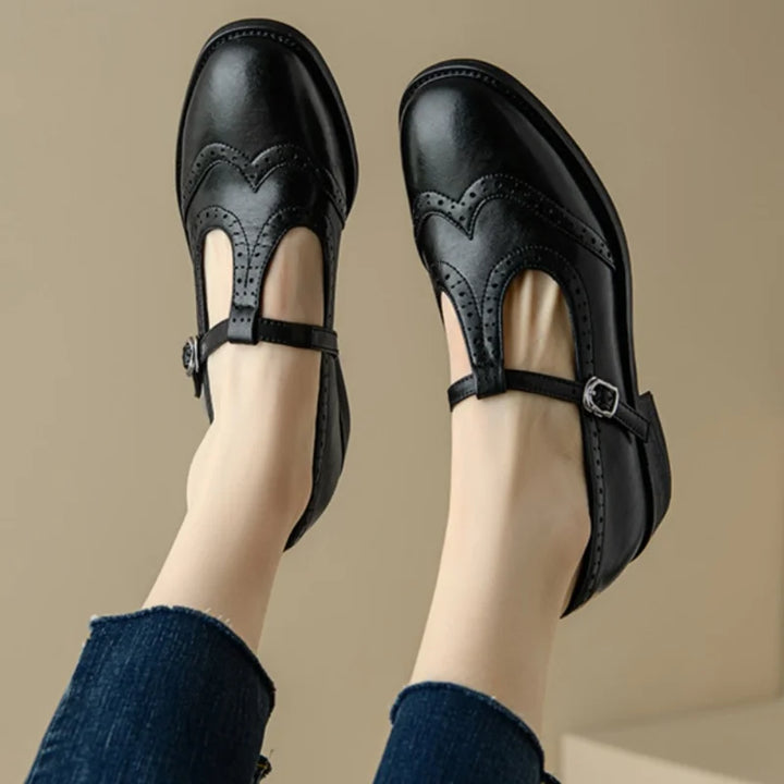 Peyton | Elegant T-Strap Mary Janes