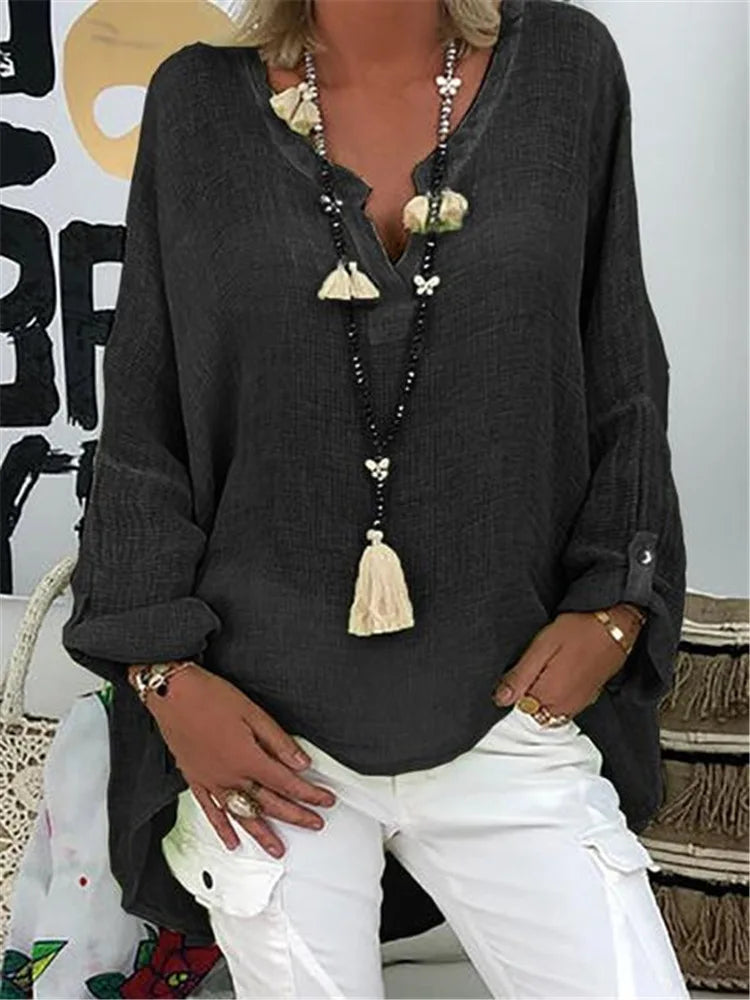 Nicolette | Lightweight Oversized Blouse