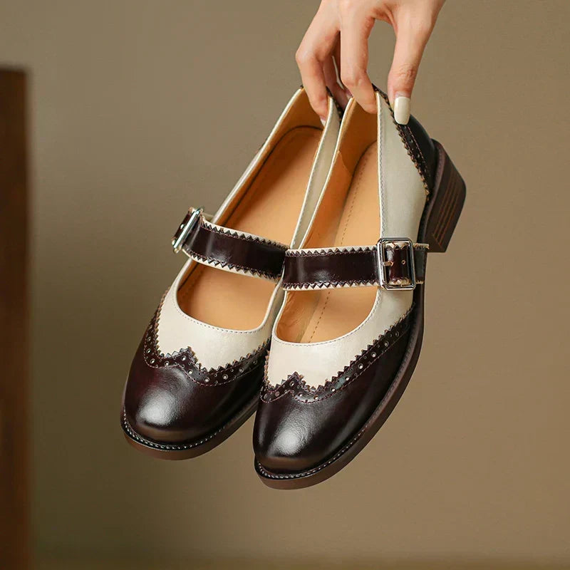 Melba | Leather Mary Janes