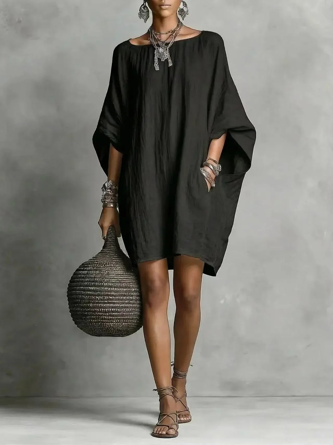 Stella | Off-Shoulder Long Sleeve Dress