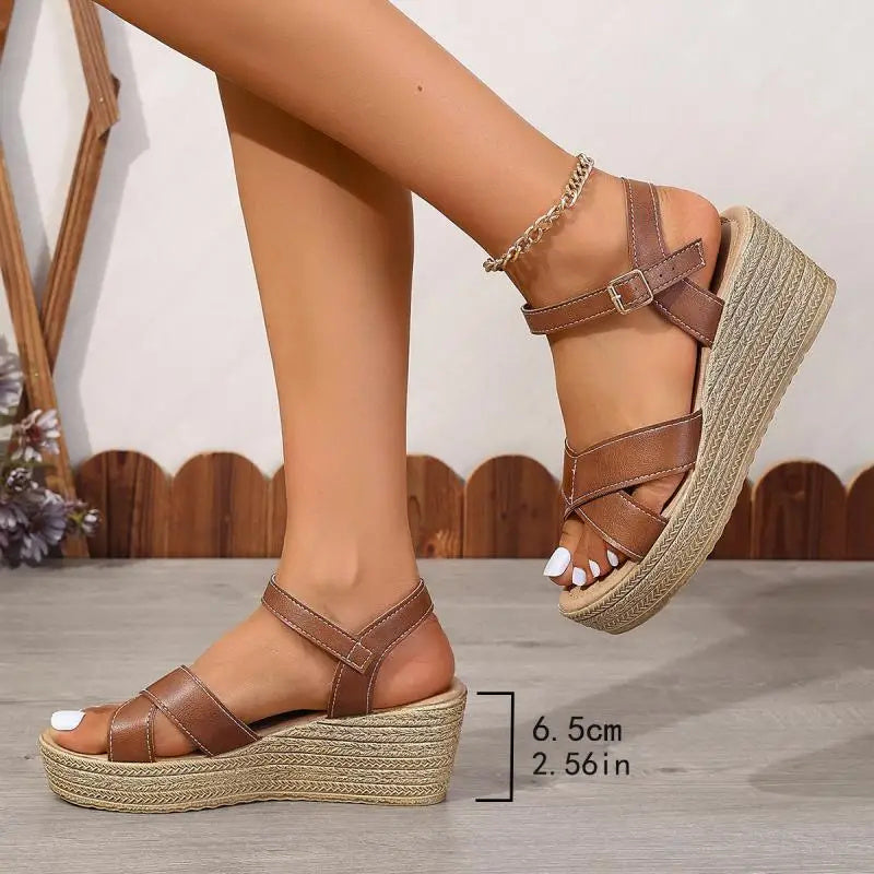 Tenley | Wedge Sandals