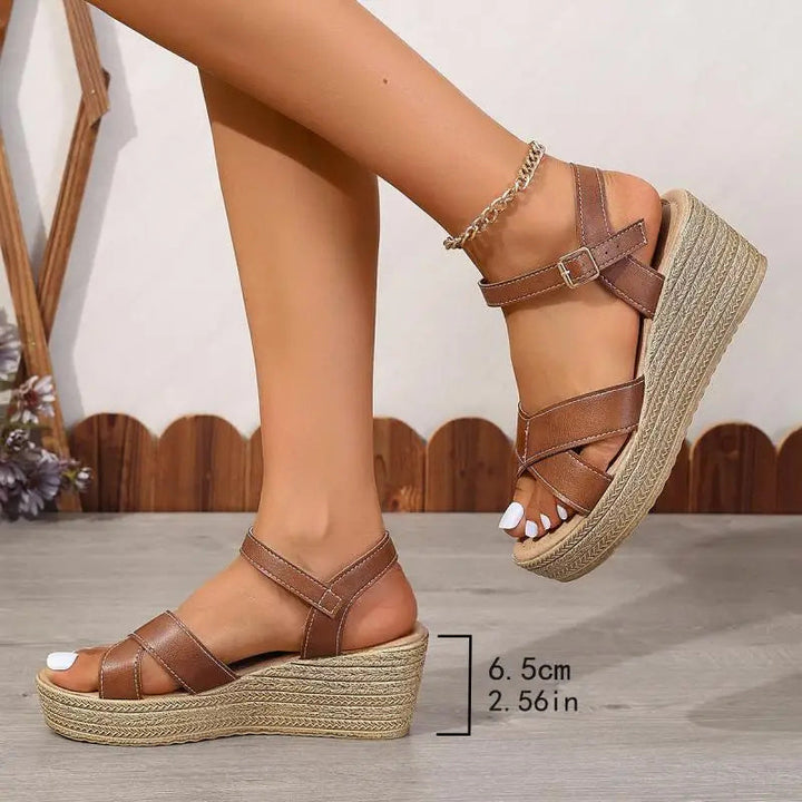 Tenley | Wedge Sandals