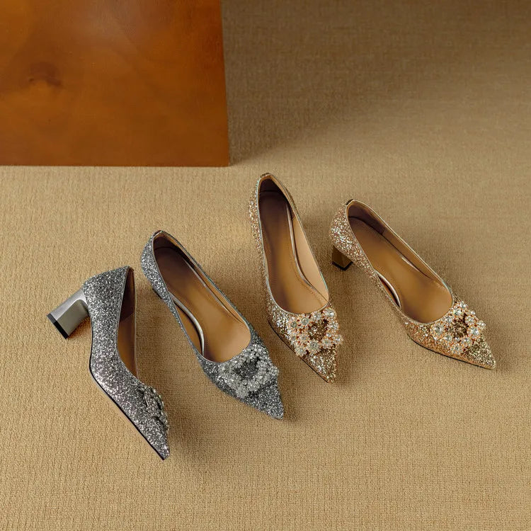 Olya | Glitter Pumps