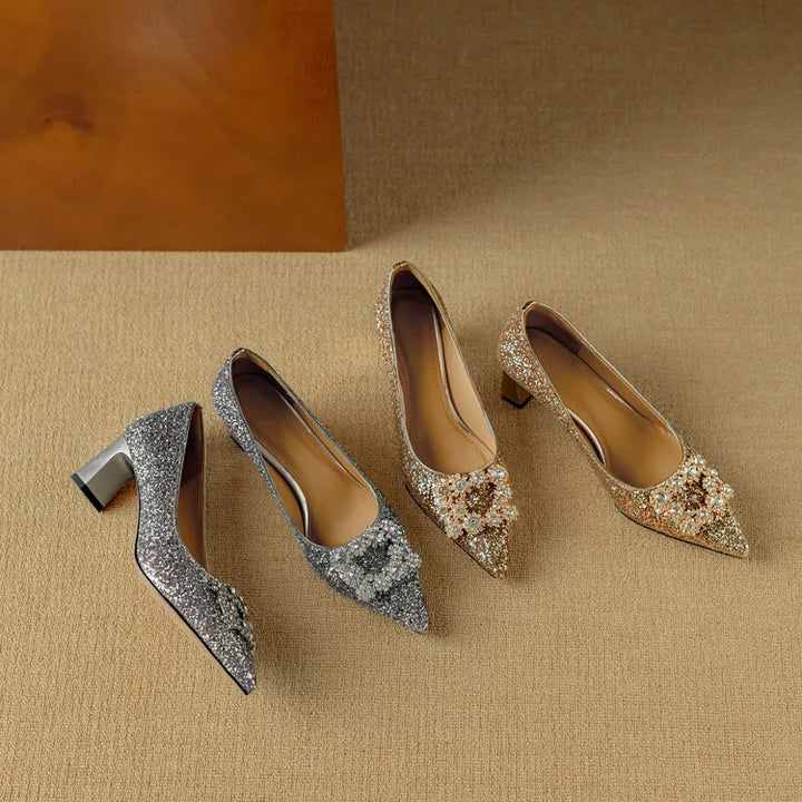 Olya | Glitter Pumps