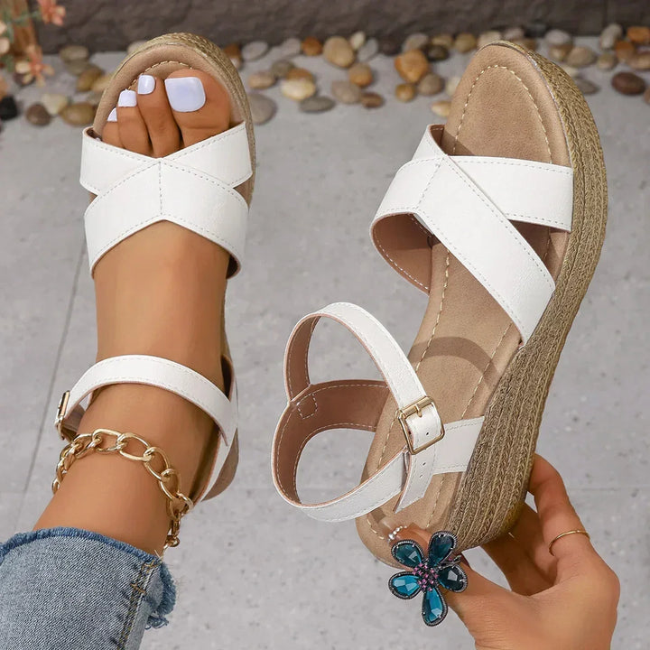 Tenley | Wedge Sandals