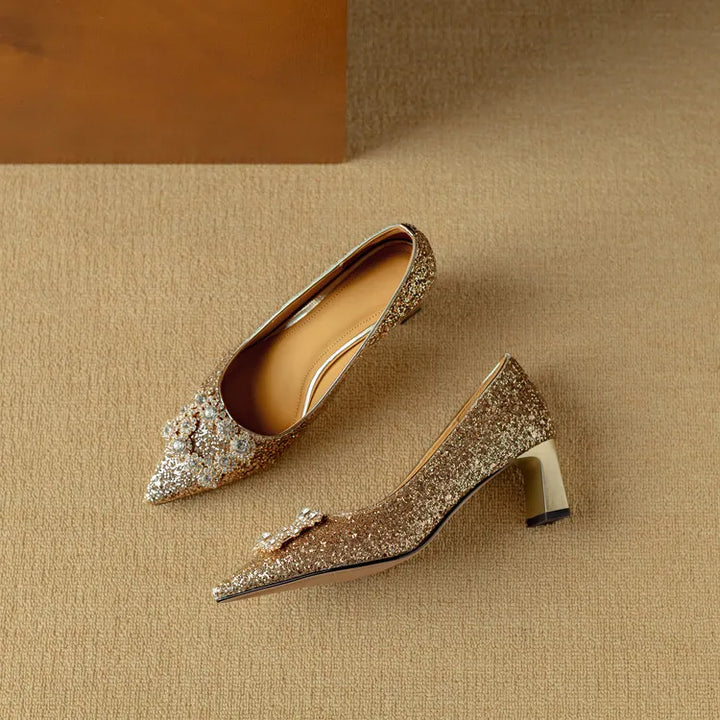 Olya | Glitter Pumps