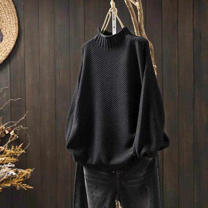 Ophelia – Relaxed Textured Knit Sweater