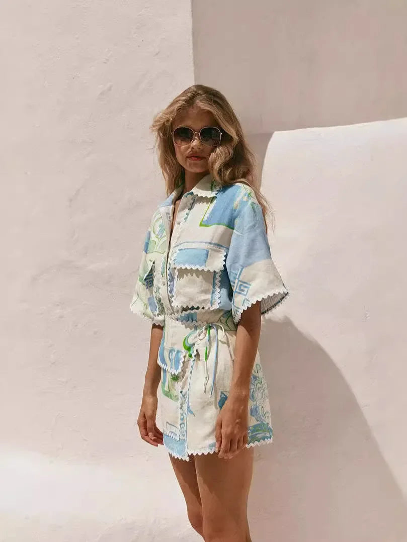 Alana | Chic Patchwork Set