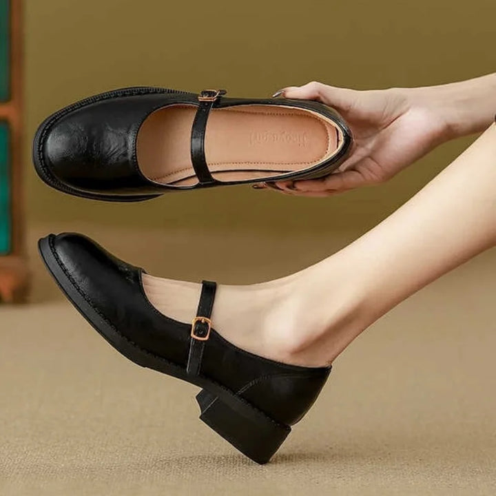 Sukey | Classic Comfort Mary Janes Made of Leather