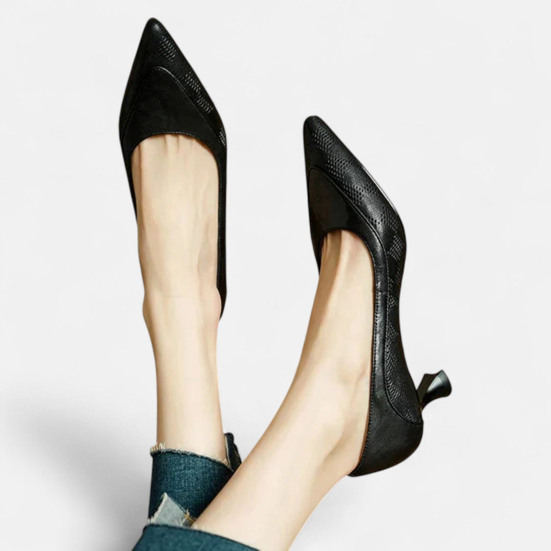 Guadalupe | Leather Heels