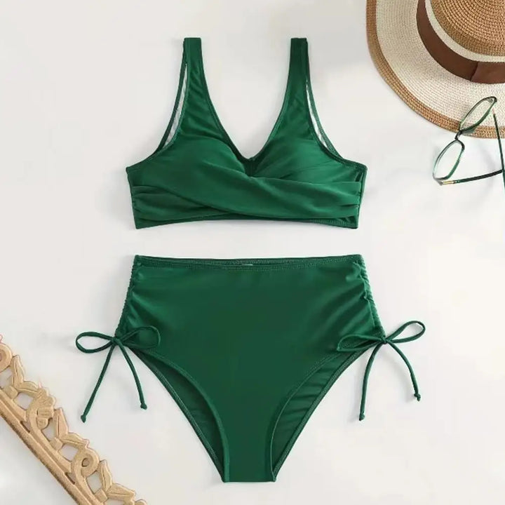 Mary | Your Tummy-Shaping Bikini Set with a Stylish V-Neck