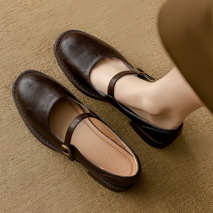 Sukey | Classic Comfort Mary Janes Made of Leather
