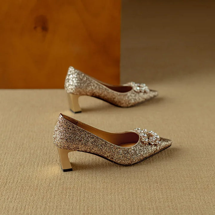 Olya | Glitter Pumps