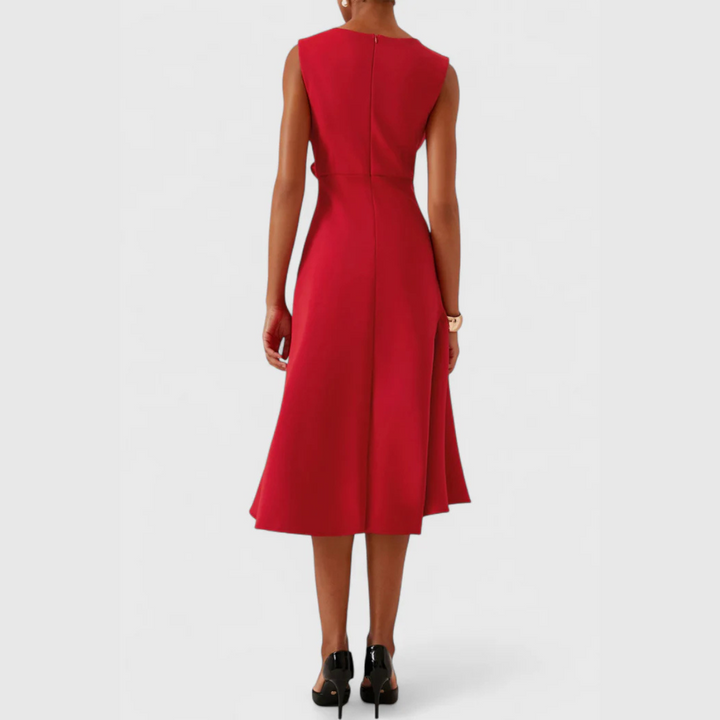 Nora | Draped Asymmetric Midi