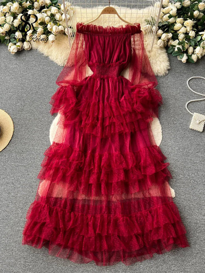 Cherie | Sheer Charm Dress