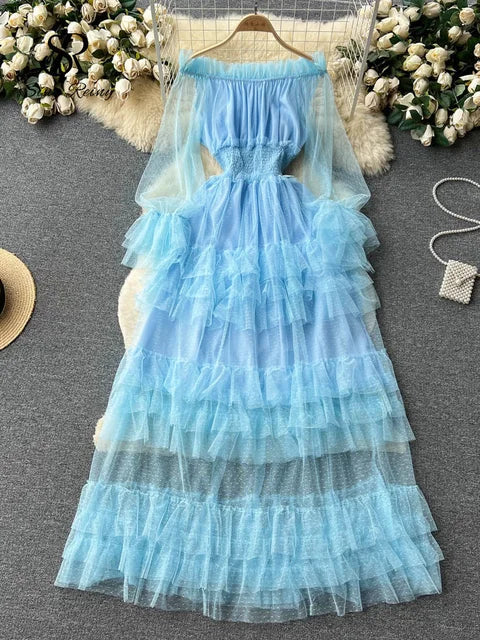 Cherie | Sheer Charm Dress