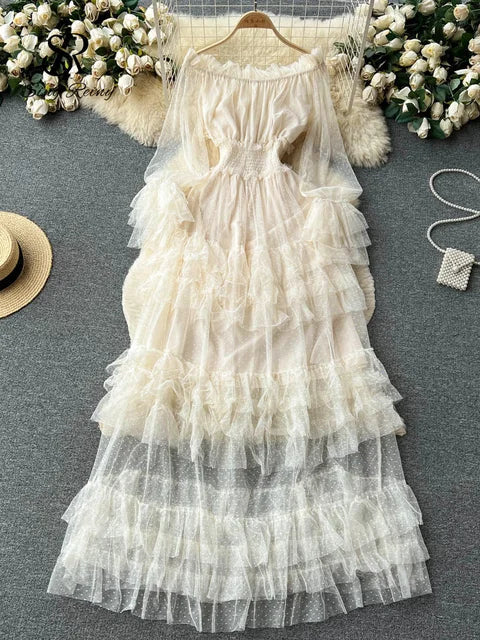 Cherie | Sheer Charm Dress