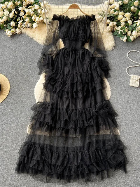 Cherie | Sheer Charm Dress