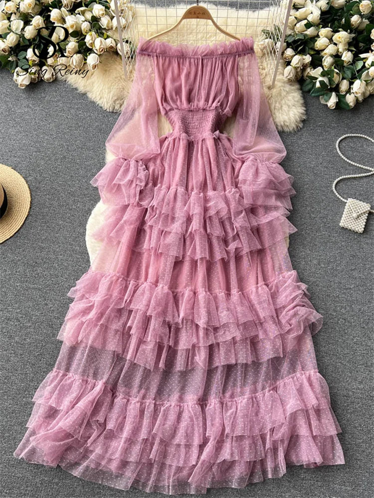Cherie | Sheer Charm Dress