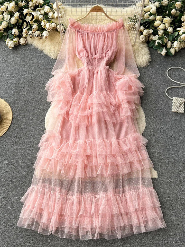 Cherie | Sheer Charm Dress