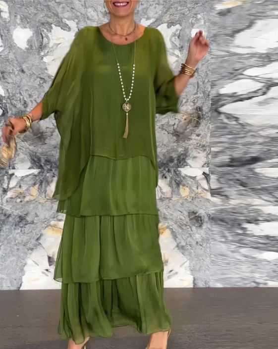 Zuri | Elegant Long Flowing Dress