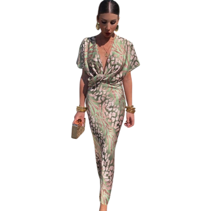 Saanvi | Elegant Wrap Maxi Dress