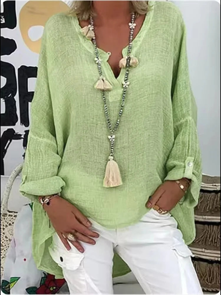 Nicolette | Lightweight Oversized Blouse