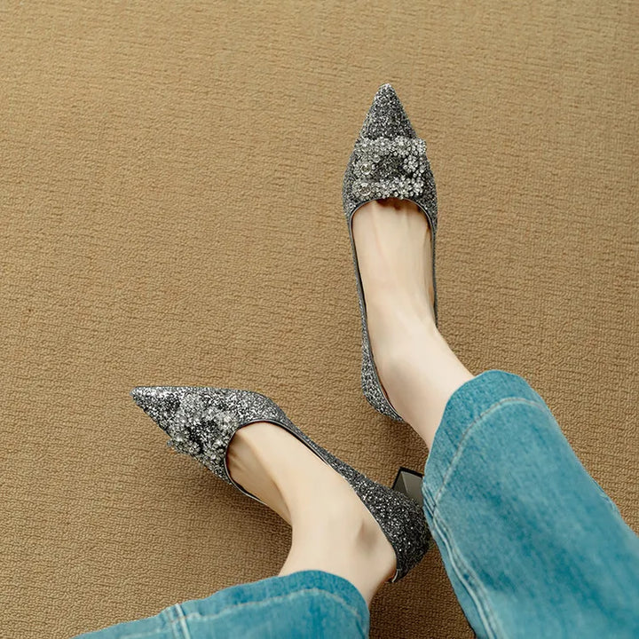 Olya | Glitter Pumps