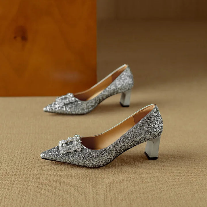 Olya | Glitter Pumps