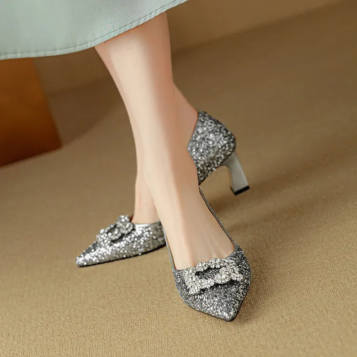 Olya | Glitter Pumps
