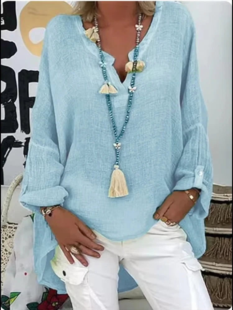 Nicolette | Lightweight Oversized Blouse