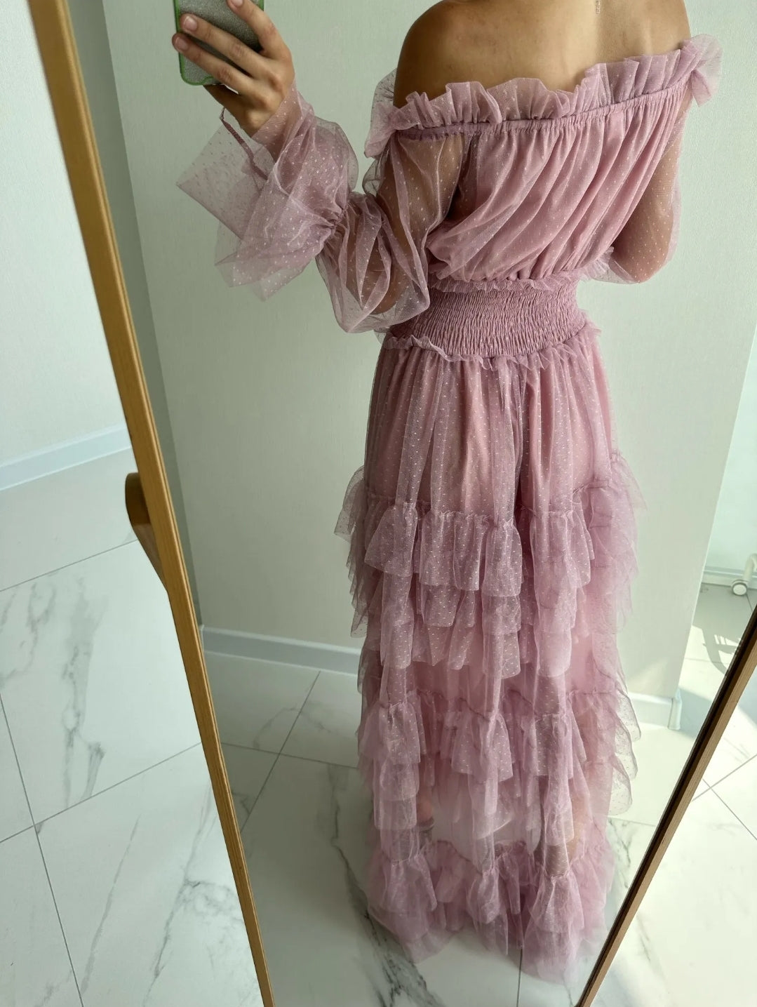 Cherie | Sheer Charm Dress