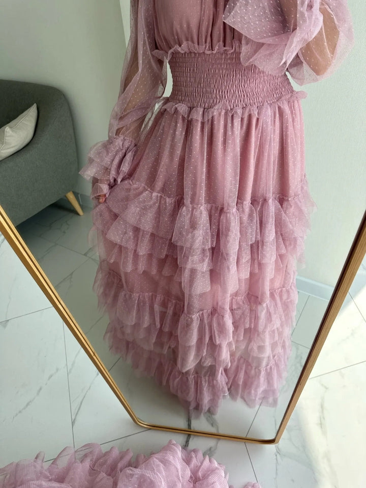 Cherie | Sheer Charm Dress