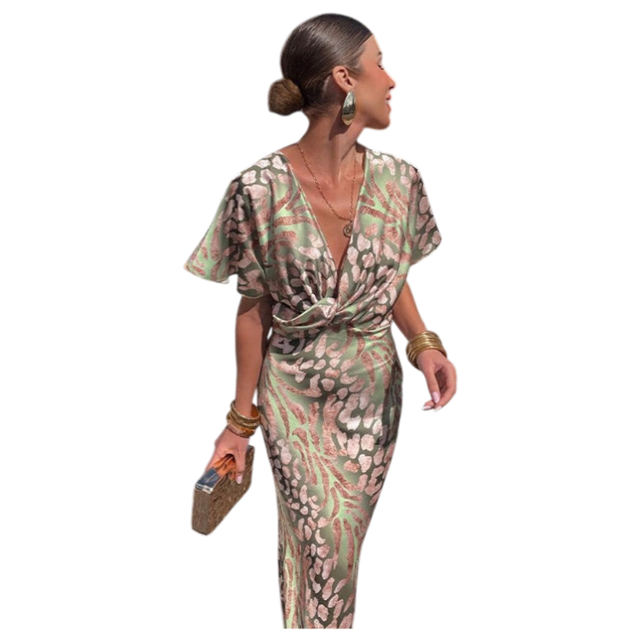 Saanvi | Elegant Wrap Maxi Dress