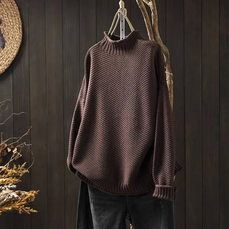 Ophelia – Relaxed Textured Knit Sweater