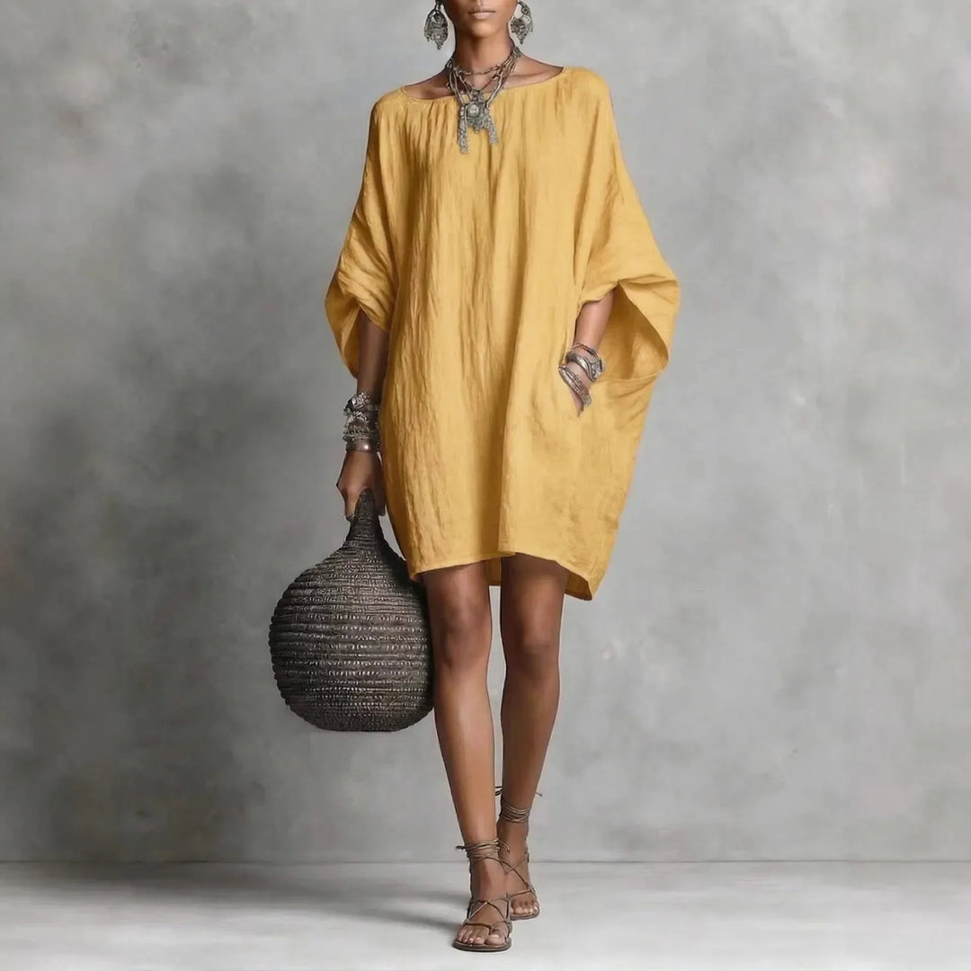 Stella | Off-Shoulder Long Sleeve Dress