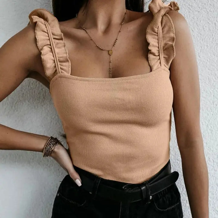 Alyson | Delightful Ruffled Summer Top