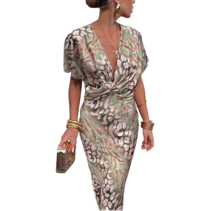 Saanvi | Elegant Wrap Maxi Dress