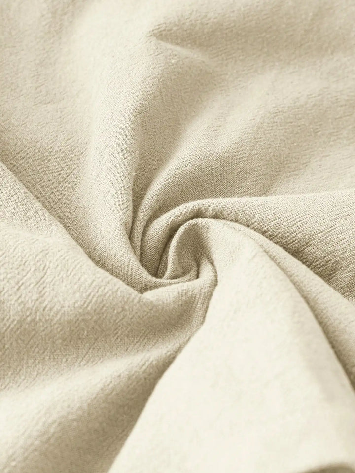 Gwendolen | Collar Pocket Dress — Short Sleeve Summer Knit Cotton Blend Dress
