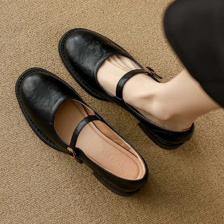 Sukey | Classic Comfort Mary Janes Made of Leather