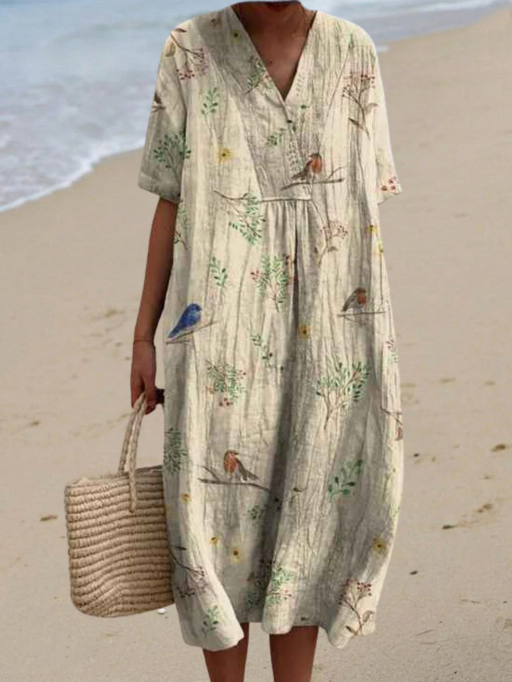 Caroline | Floral Garden Dress