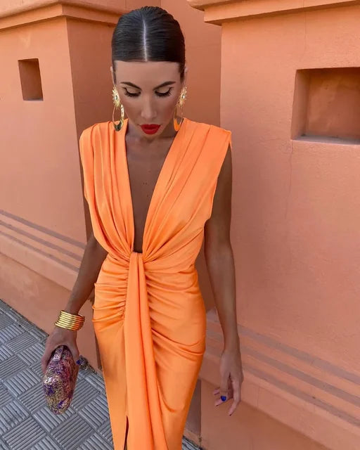 Marielle | Elegant Pleated Dress