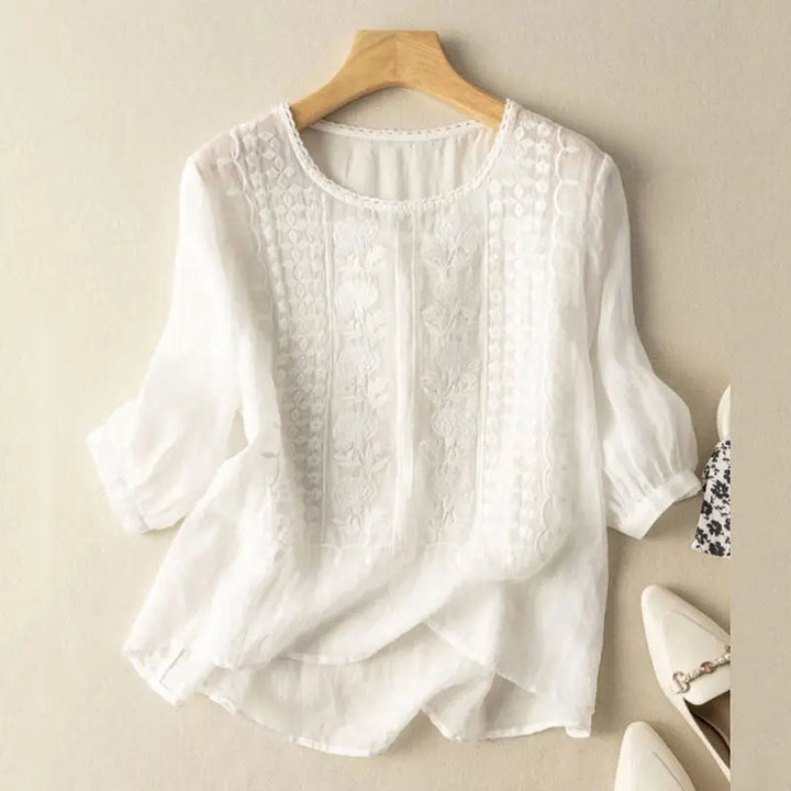 Paisley | Embroidered Relaxed Blouse