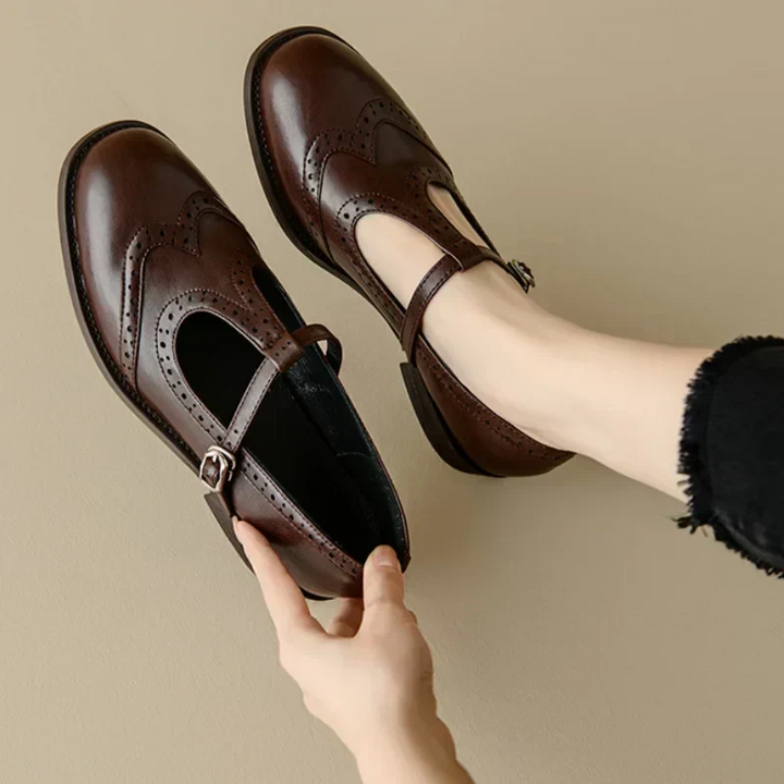 Peyton | Elegant T-Strap Mary Janes