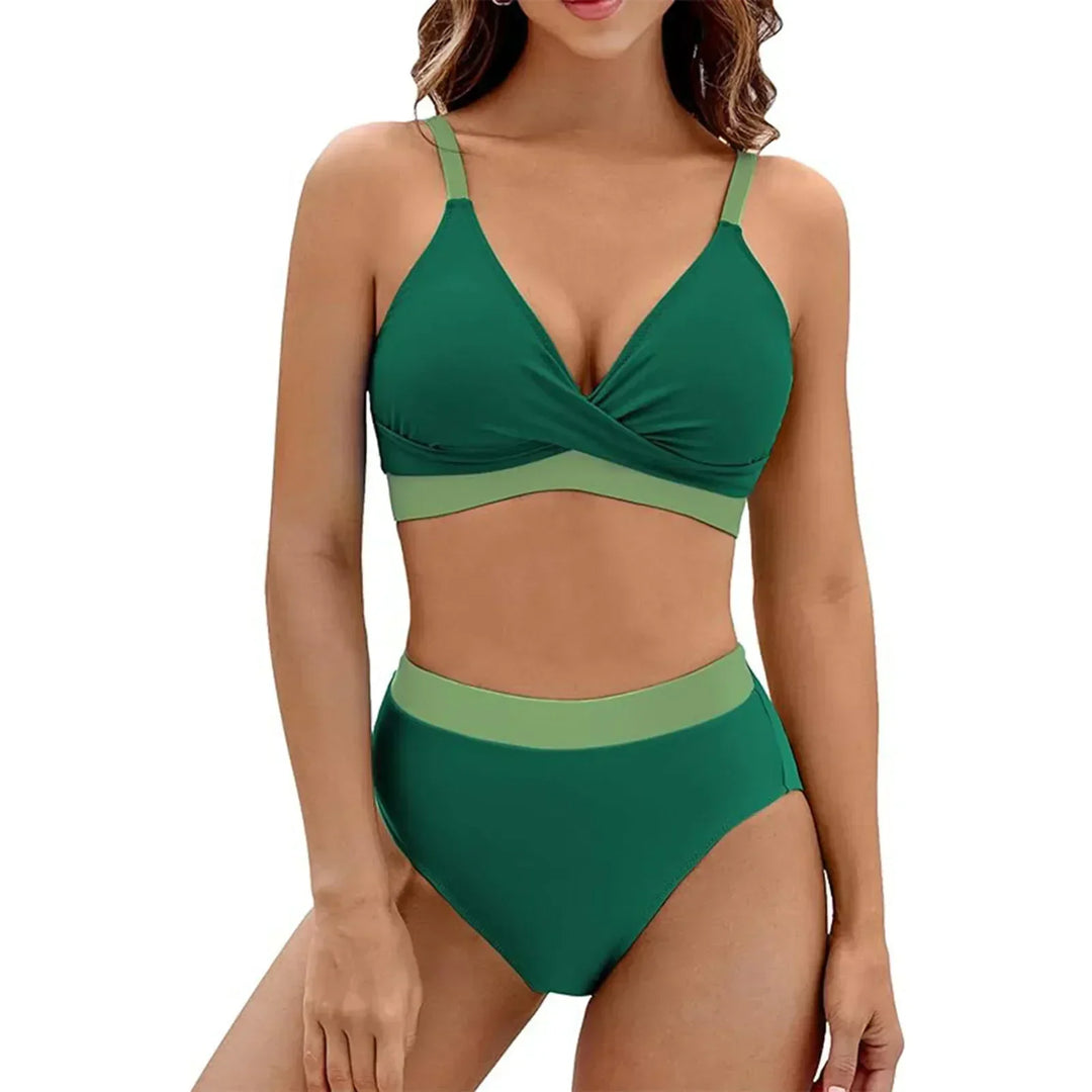 Mary | Your Tummy-Shaping Bikini Set with a Stylish V-Neck