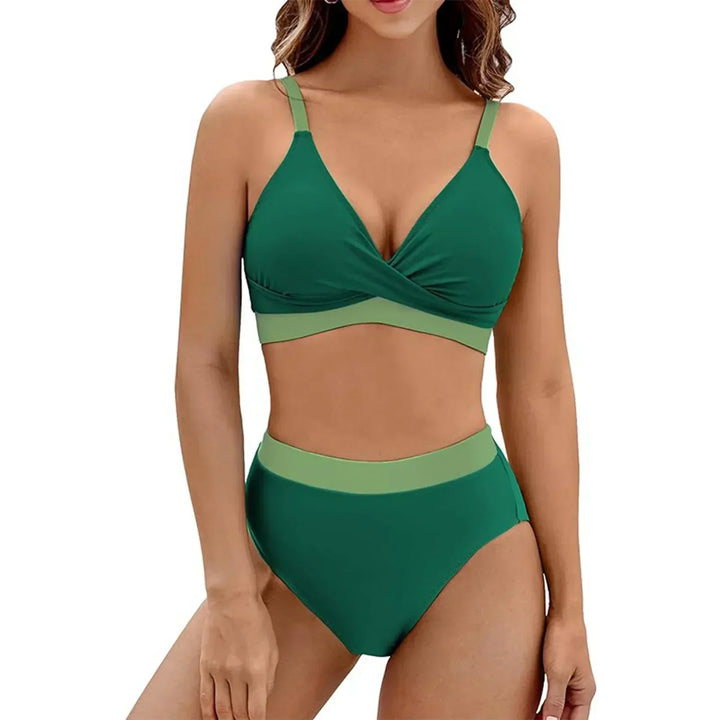 Mary | Your Tummy-Shaping Bikini Set with a Stylish V-Neck