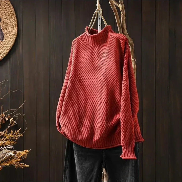 Ophelia – Relaxed Textured Knit Sweater