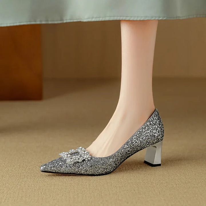 Olya | Glitter Pumps