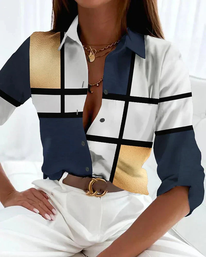Dayanara | Contemporary Printed Blouse